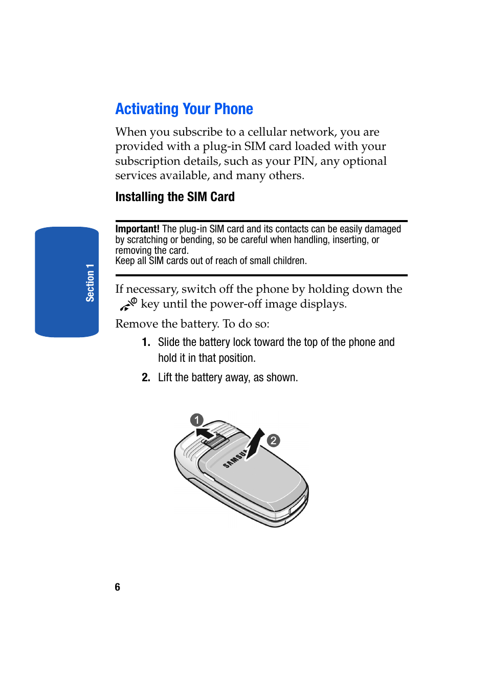 Activating your phone | Samsung SGH-T209NBBTMB User Manual | Page 10 / 172