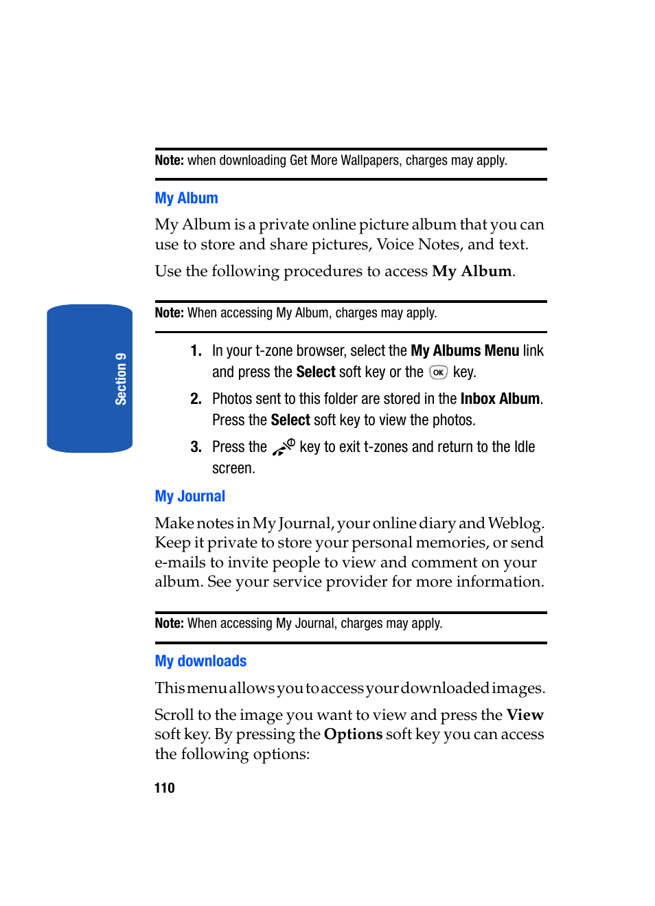 Samsung SGH-T209NBBTMB User Manual | Page 114 / 172
