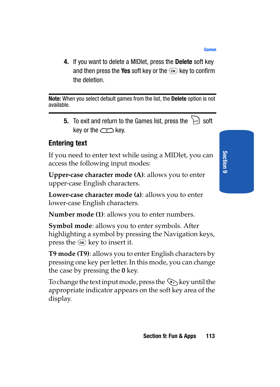 Samsung SGH-T209NBBTMB User Manual | Page 117 / 172