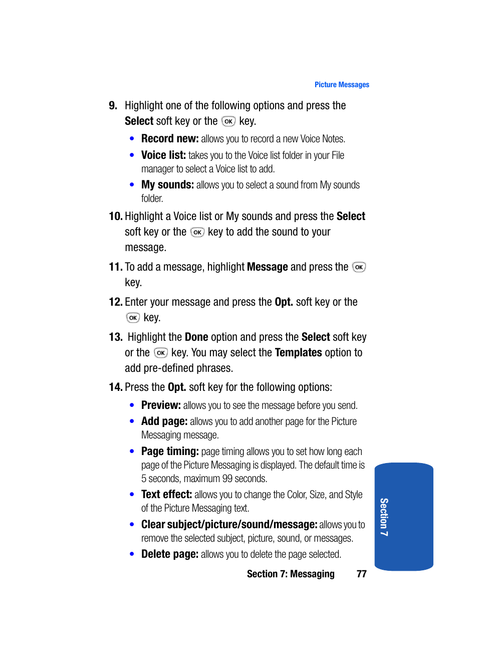 Samsung SGH-T209NBBTMB User Manual | Page 81 / 172