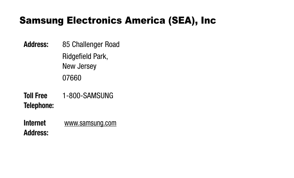 Samsung electronics america (sea), inc | Samsung SM-T800NZWAXAR User Manual | Page 9 / 107