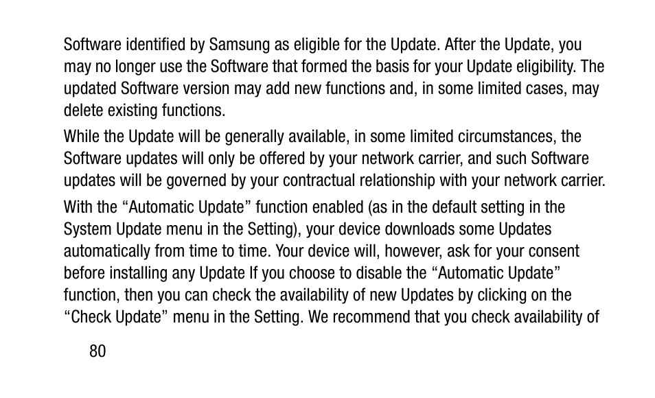 Samsung SM-T800NZWAXAR User Manual | Page 90 / 107