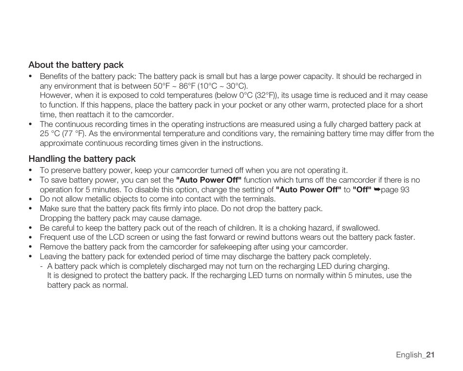 Samsung SMX-C14RN-XAA User Manual | Page 31 / 139