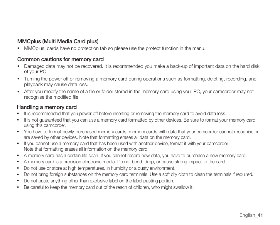 Samsung SMX-C14RN-XAA User Manual | Page 51 / 139