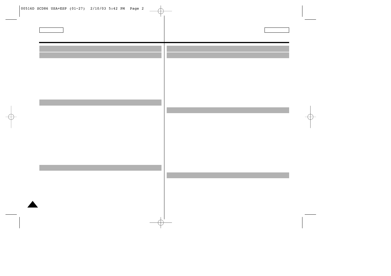 Contents índice | Samsung SC-D86-XAA User Manual | Page 2 / 104