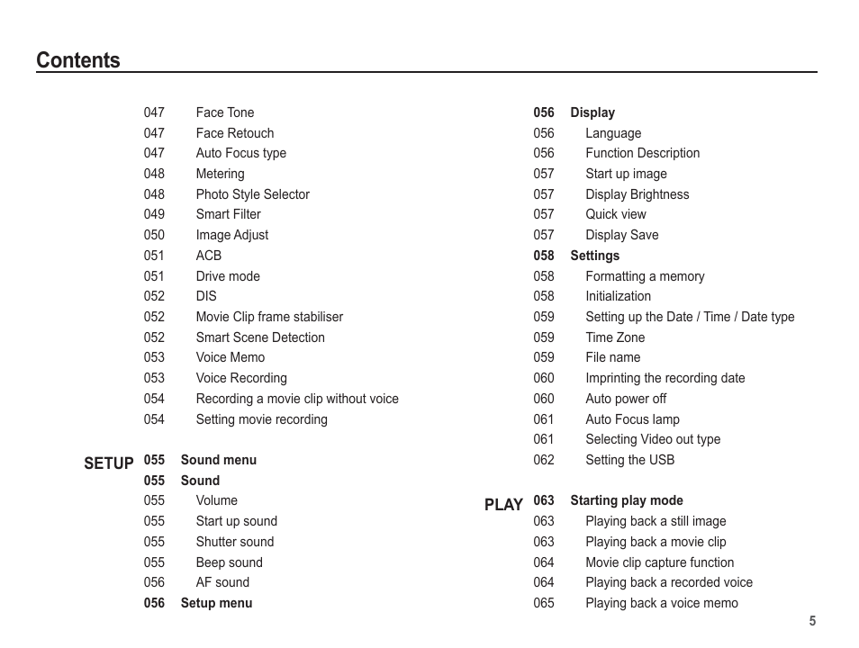 Samsung EC-AQ100ZBPBUS User Manual | Page 6 / 105