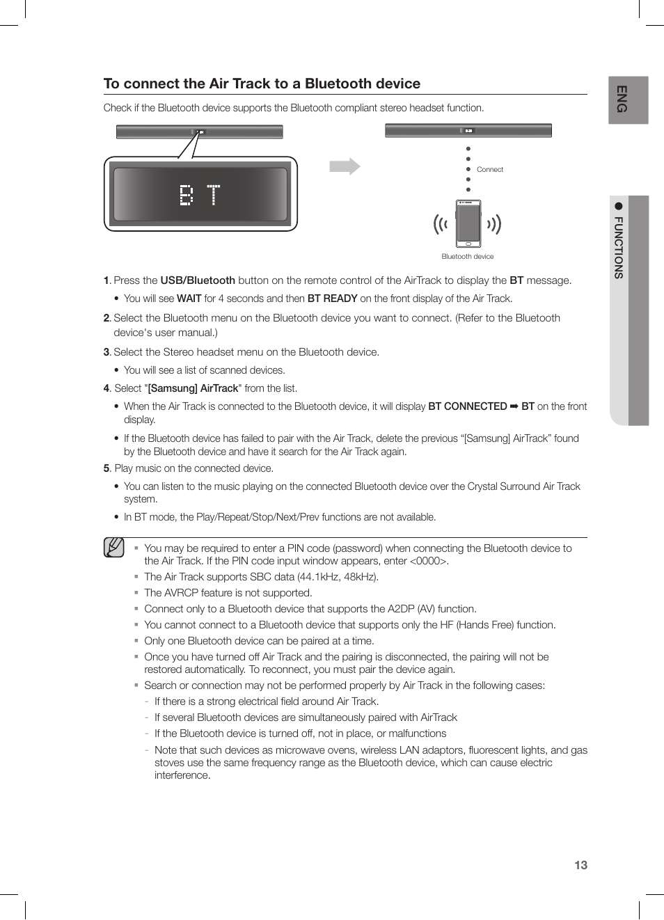 Samsung HW-FM35-ZA User Manual | Page 13 / 23