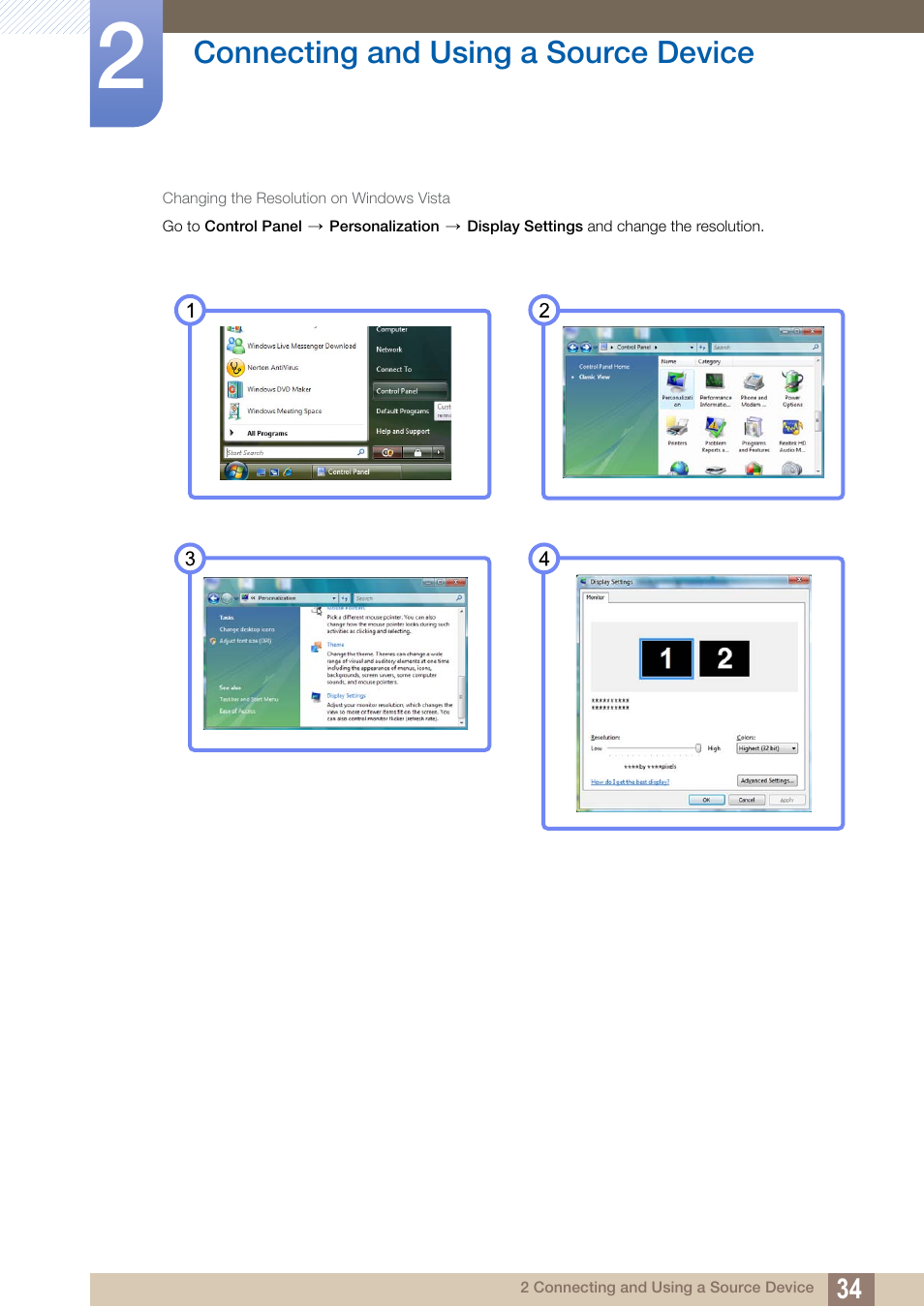 Samsung LS27A850DS-ZA User Manual | Page 34 / 94