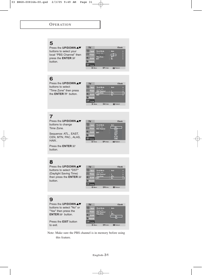 Samsung LNR1550PX-XAA User Manual | Page 36 / 68