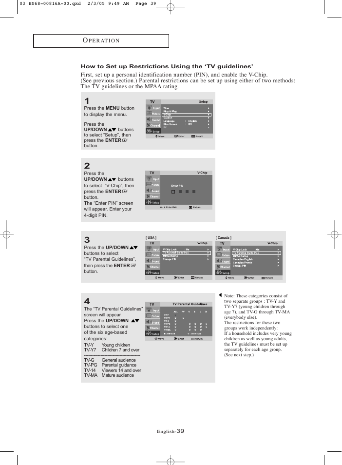 Samsung LNR1550PX-XAA User Manual | Page 44 / 68