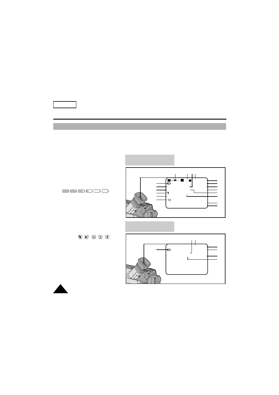 Getting to know your camcorder, Osd (on screen display) english | Samsung SC-W61-XAA User Manual | Page 16 / 65