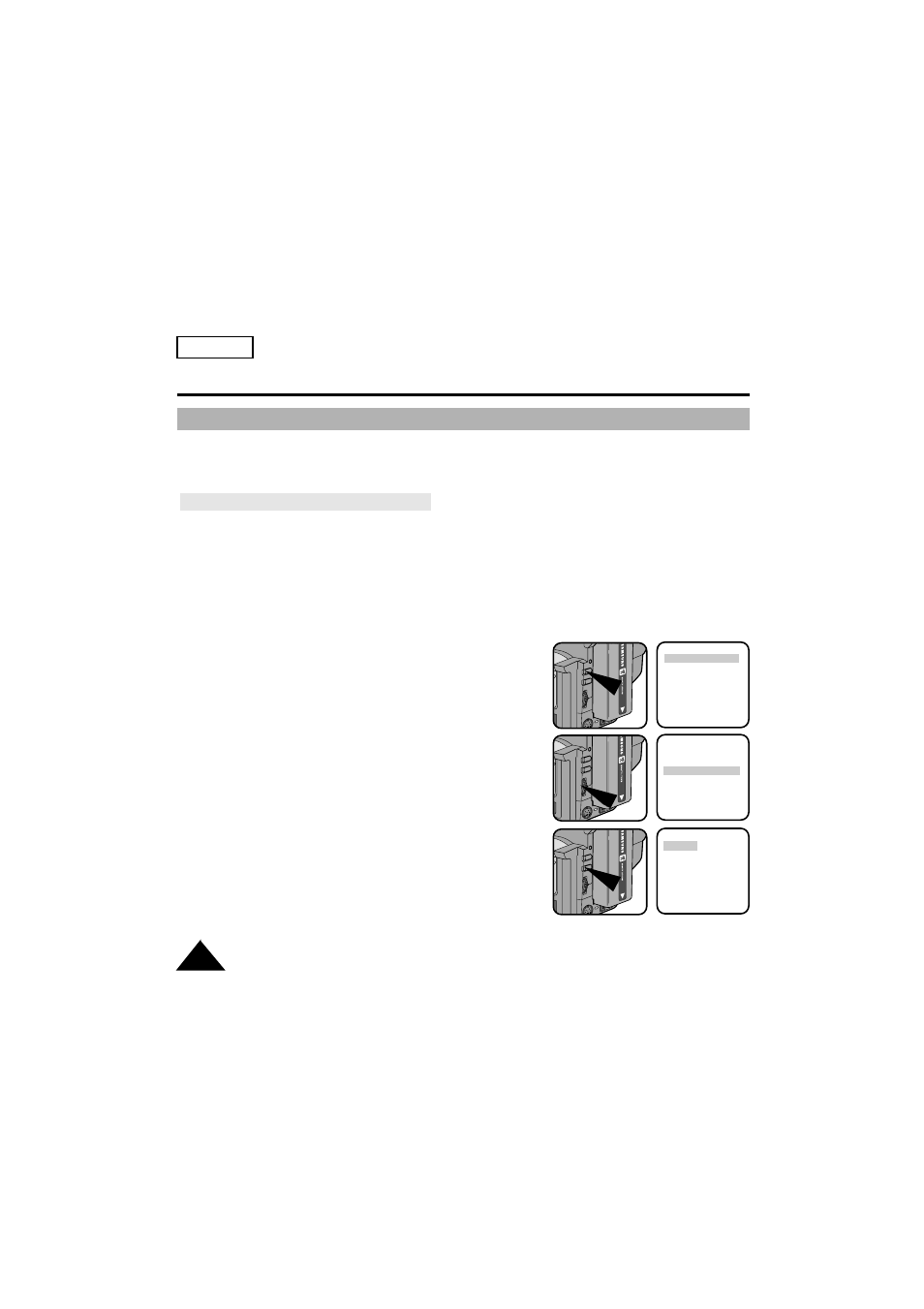 Advanced recording, English, Selecting and recording a title | Samsung SC-W61-XAA User Manual | Page 44 / 65