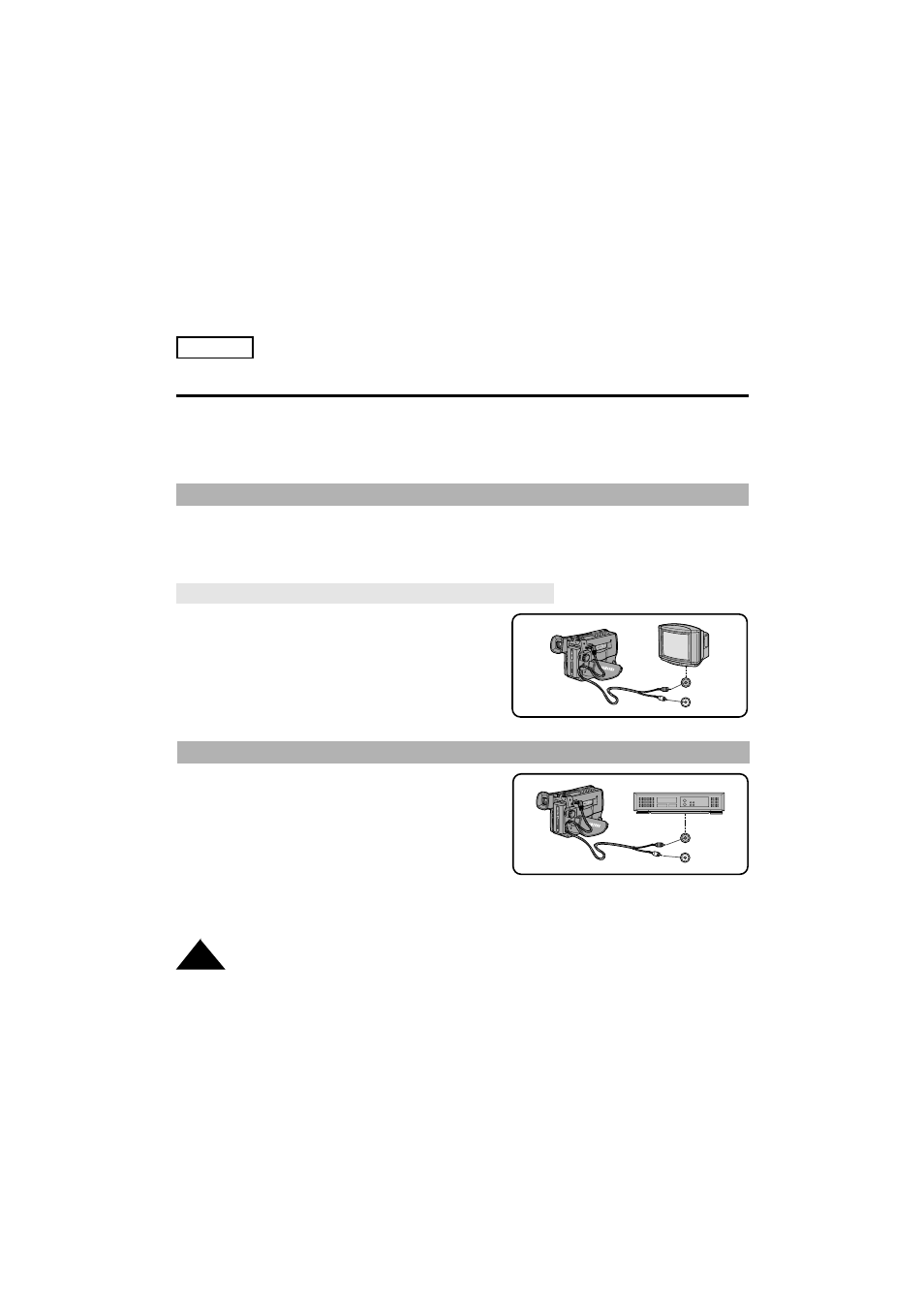 Playing back a tape | Samsung SC-W61-XAA User Manual | Page 50 / 65