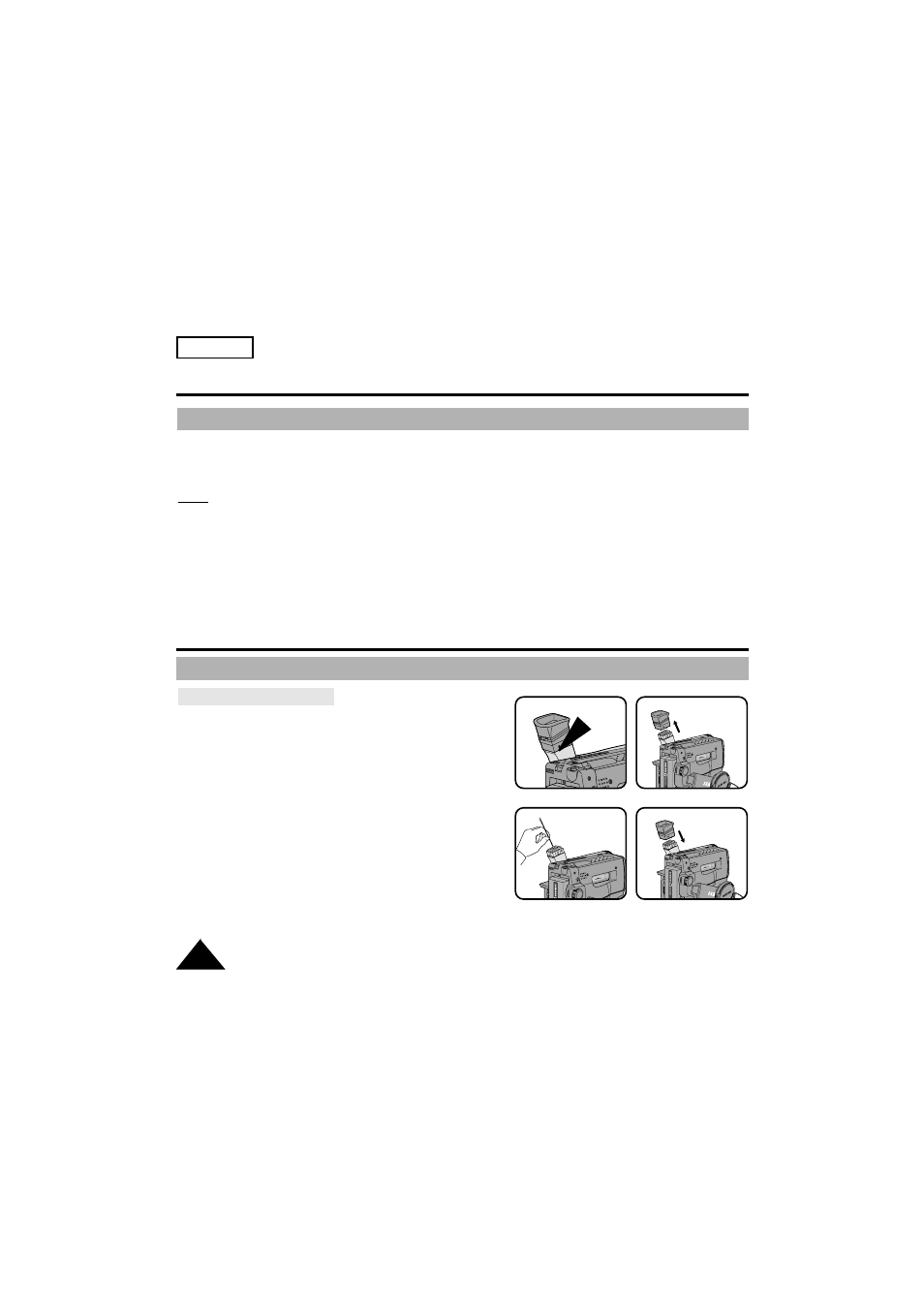 Playing back a tape, Maintenance | Samsung SC-W61-XAA User Manual | Page 54 / 65