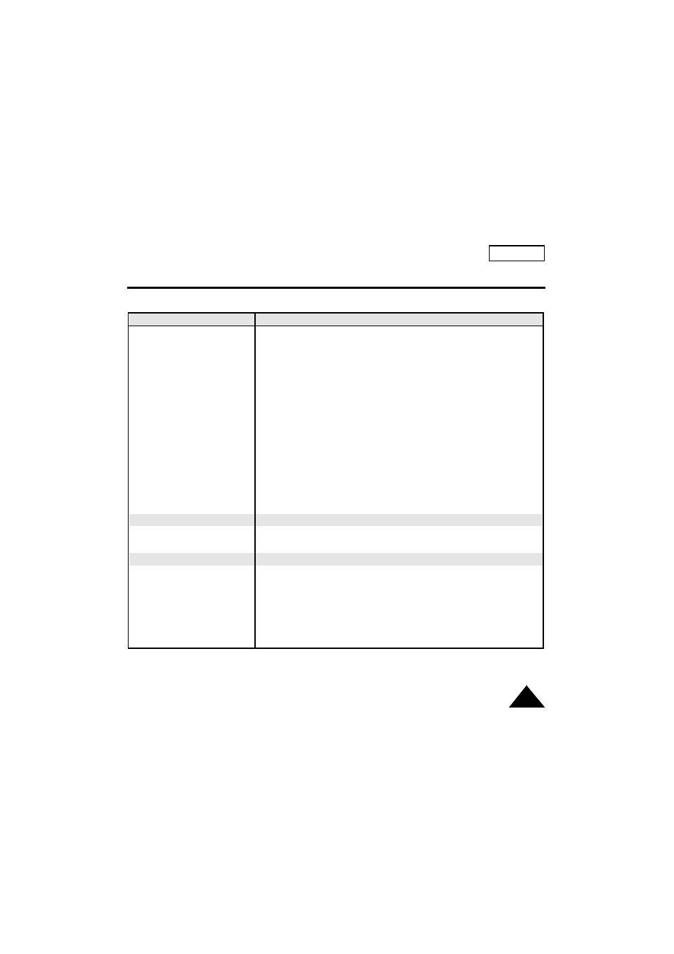 Specifications | Samsung SC-W61-XAA User Manual | Page 61 / 65