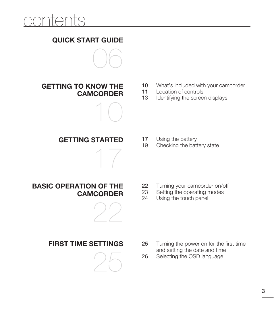 Samsung HMX-E10ON-XAA User Manual | Page 13 / 98