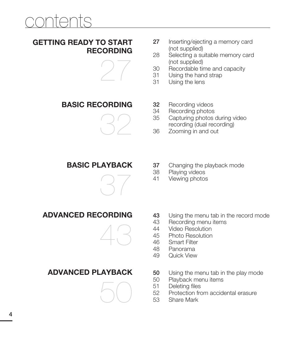 Samsung HMX-E10ON-XAA User Manual | Page 14 / 98