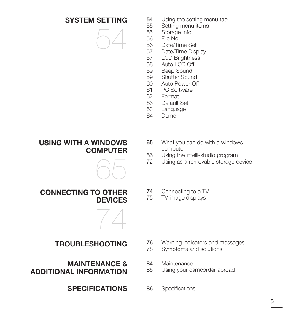 Samsung HMX-E10ON-XAA User Manual | Page 15 / 98