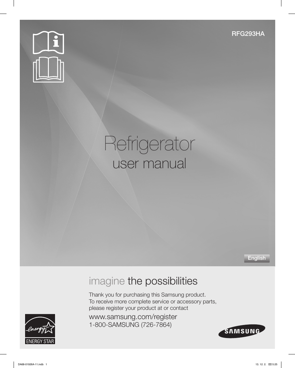 Samsung RFG293HAWP-XAA User Manual | 76 pages