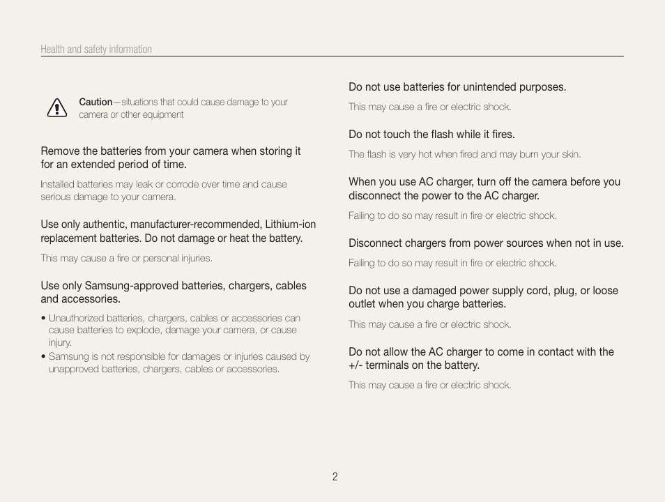 Samsung EC-ST90ZZBPSUS User Manual | Page 3 / 113