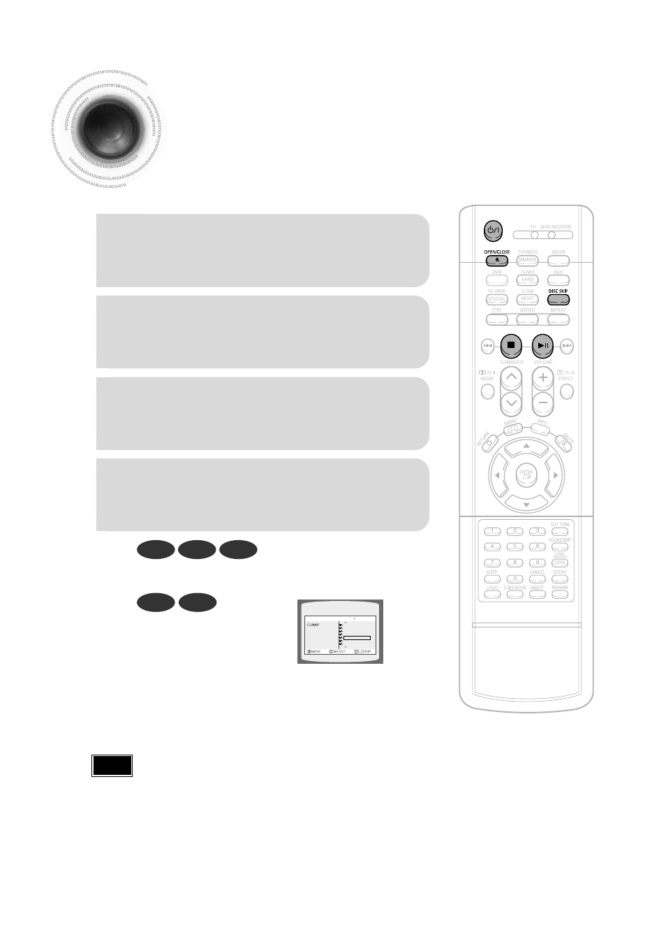 Operation, Disc playback, 23 disc playback | Samsung HTDB600TH User Manual | Page 24 / 72