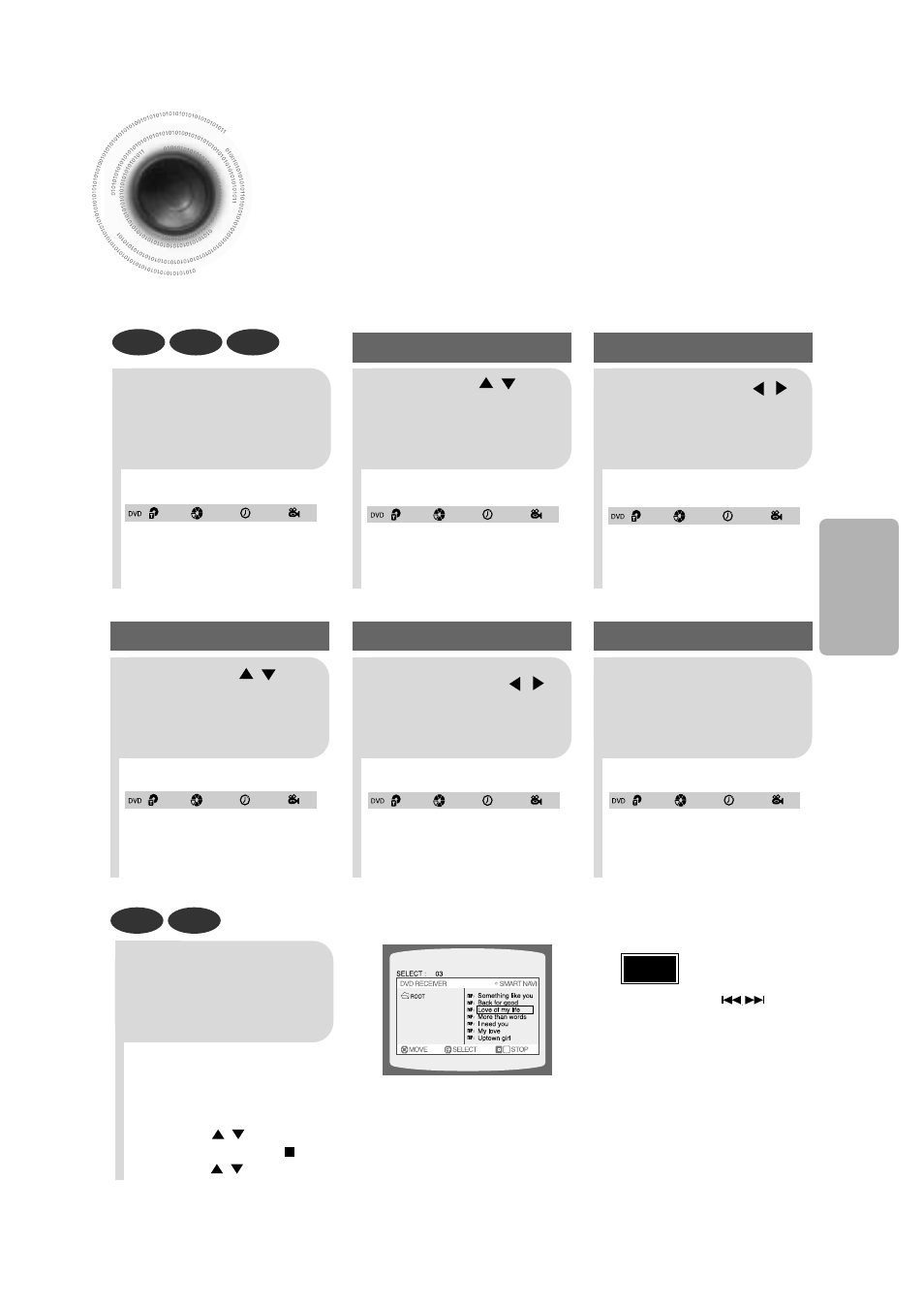 Moving directly to a scene/song, 34 moving directly to a scene/song | Samsung HTDB600TH User Manual | Page 35 / 72