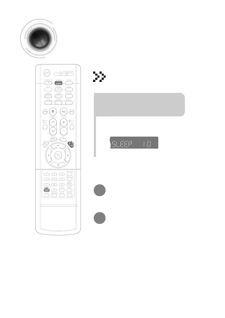 Miscellaneous, Convenient functions, 61 convenient functions | Sleep timer function, Press sleep button | Samsung HTDB600TH User Manual | Page 62 / 72