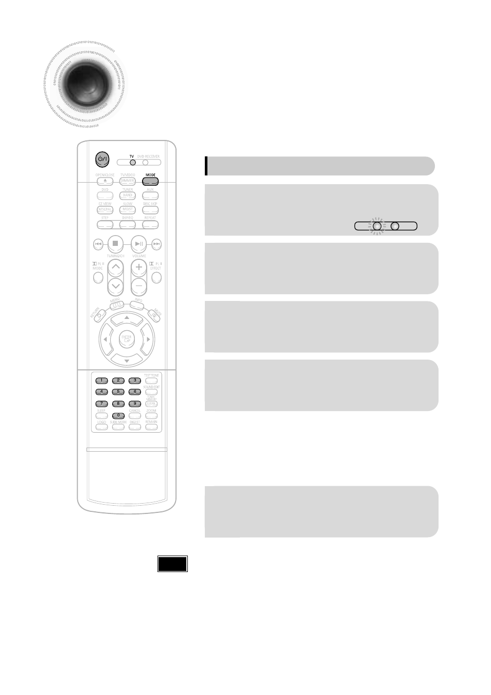 Operating the tv with the remote control, 63 operating the tv with the remote control | Samsung HTDB600TH User Manual | Page 64 / 72