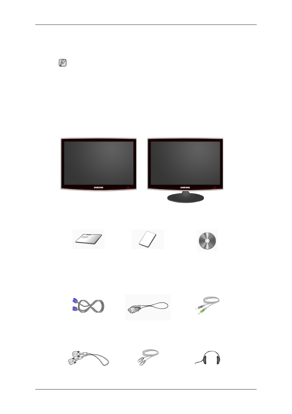 Introduction, Package contents, Unpacking | Samsung LS24TDNSUV-ZA User Manual | Page 10 / 80