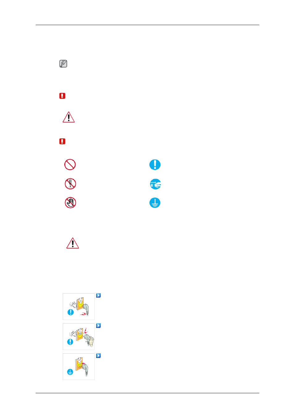 Safety instructions, Notational, Power | Samsung LS24TDNSUV-ZA User Manual | Page 2 / 80