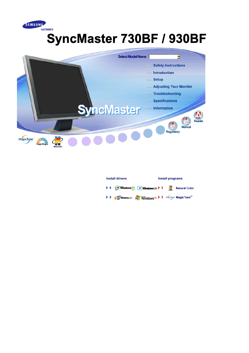 Samsung LS17BIDKSV-EDC User Manual | 64 pages