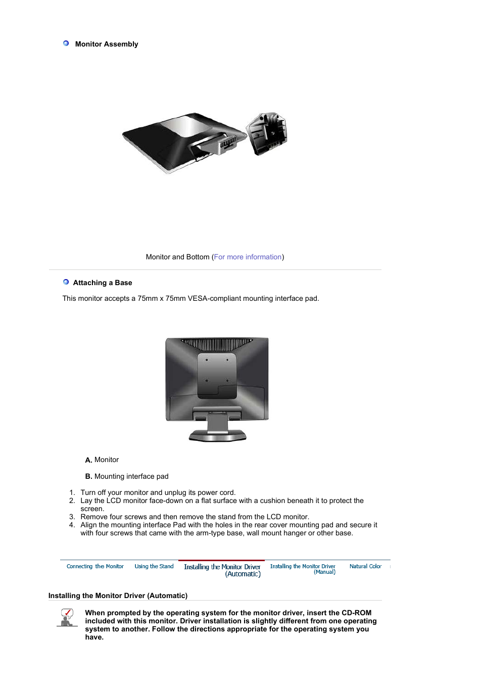 Using tue stand | Samsung LS17BIDKSV-EDC User Manual | Page 14 / 64