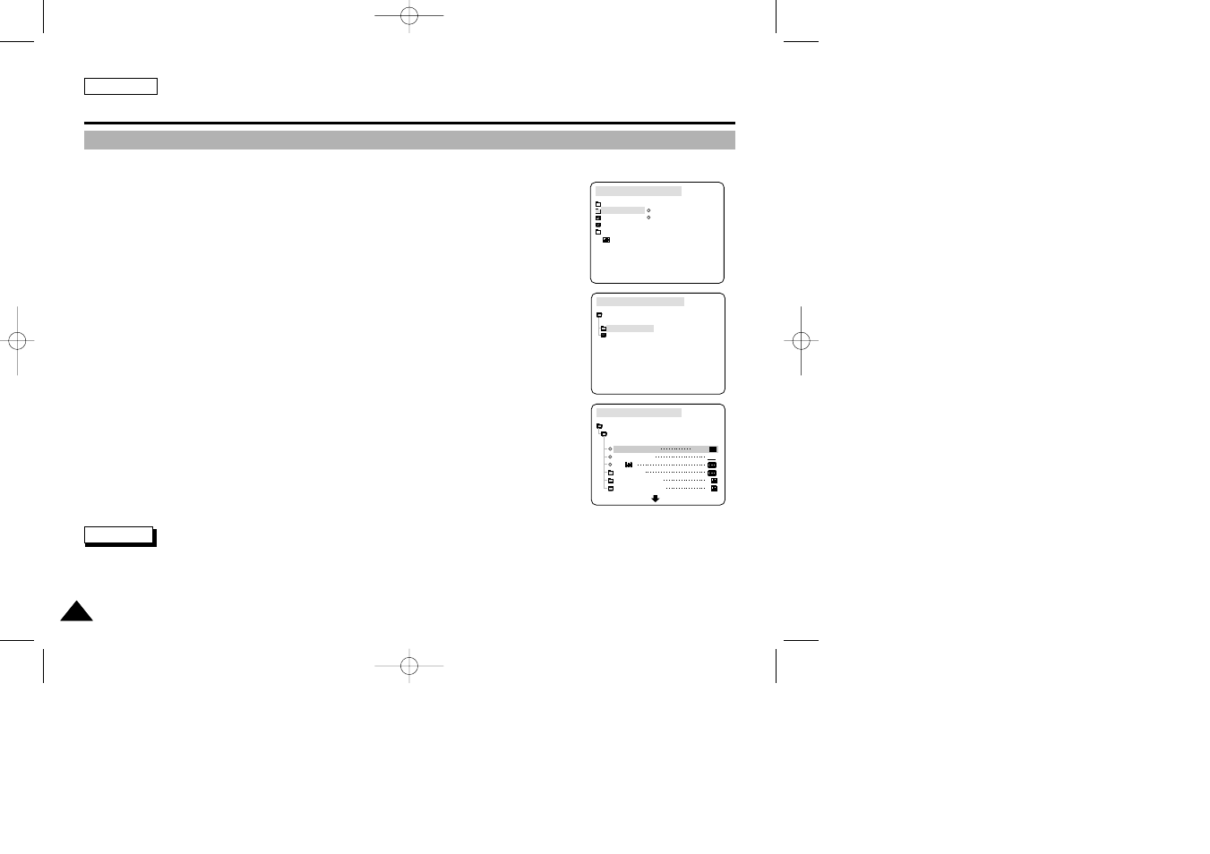 Advanced techniques | Samsung SC-D5000-XAC User Manual | Page 111 / 133