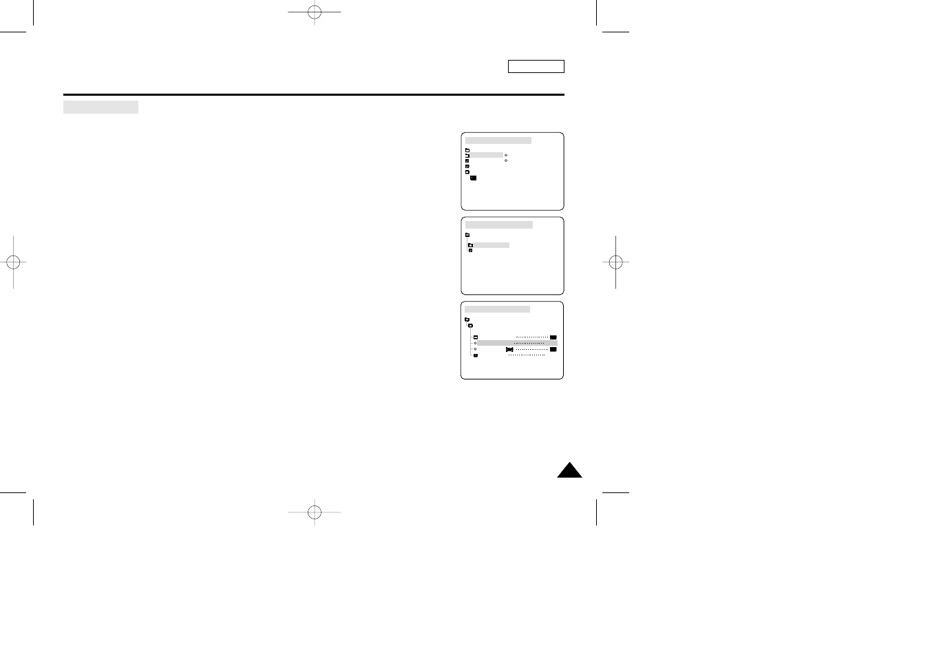 Using the camcorder - advanced recording | Samsung SC-D5000-XAC User Manual | Page 68 / 133