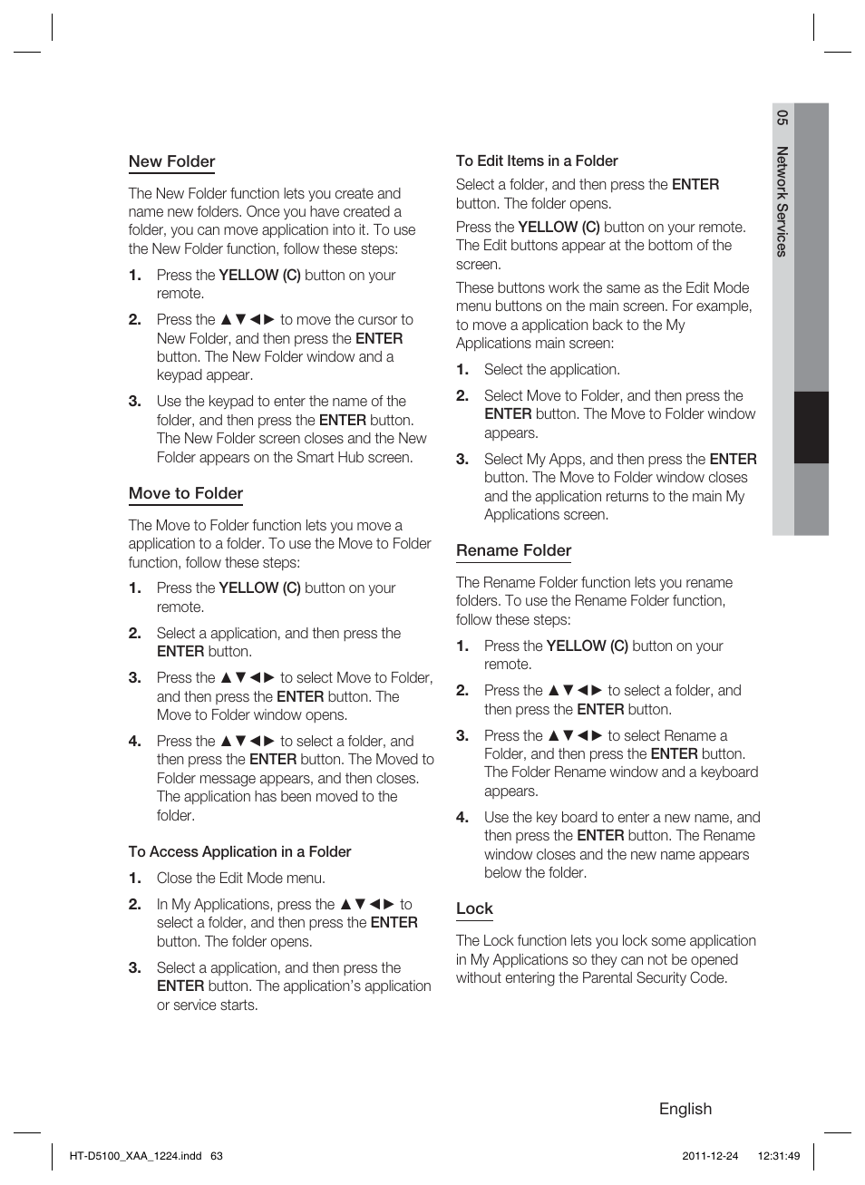 Samsung HT-D5100-ZC User Manual | Page 63 / 82