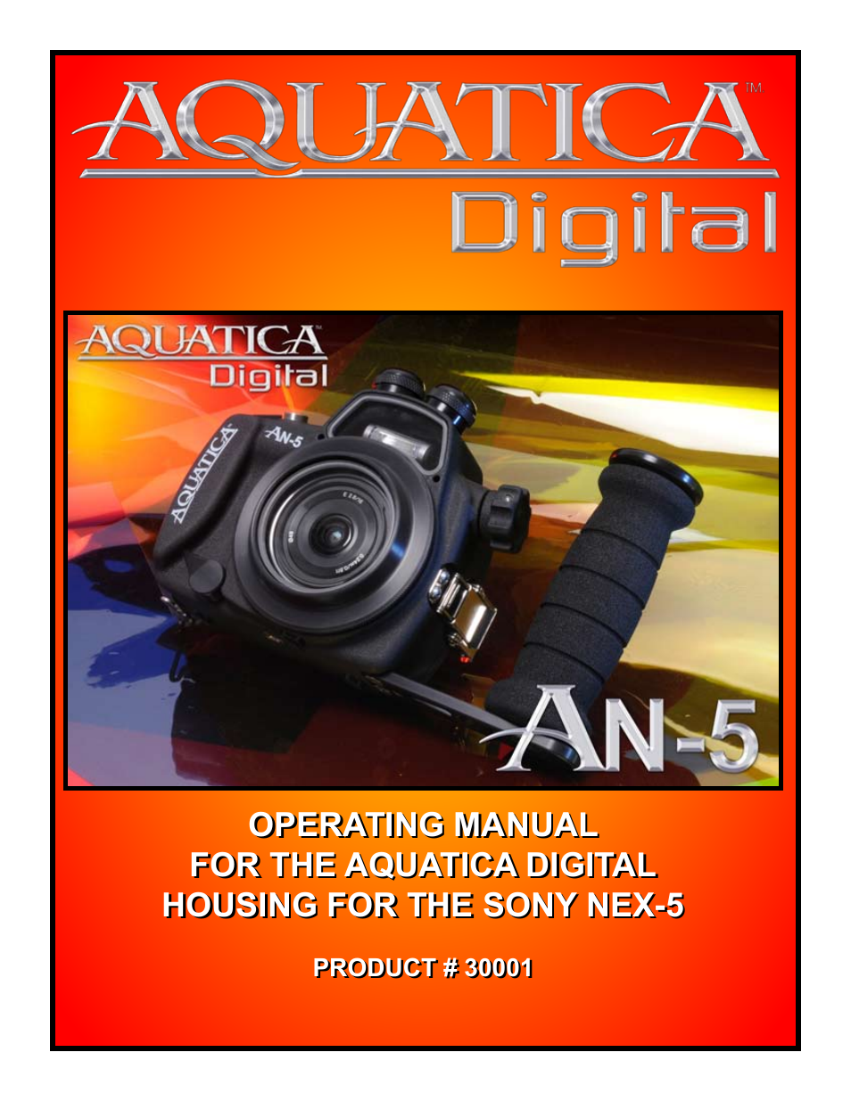 Aquatica AN-5 30001 User Manual | 10 pages