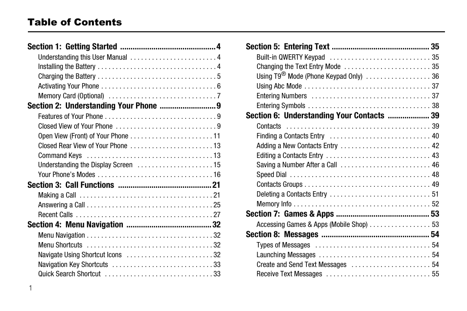 Samsung SCH-R560ZPACRI User Manual | Page 4 / 167