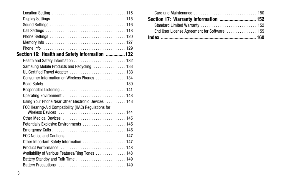 Samsung SCH-R560ZPACRI User Manual | Page 6 / 167