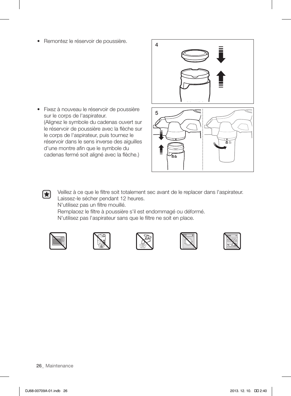 Samsung VU12F70SHDC-AC User Manual | Page 54 / 84