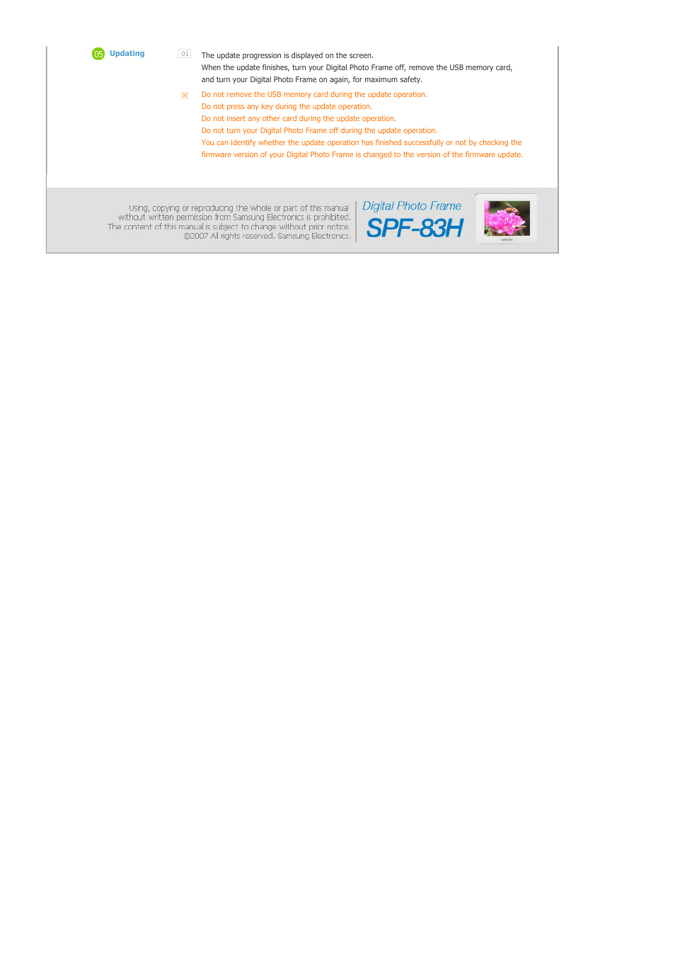 Samsung LP08CPLSS-XSG User Manual | Page 19 / 28