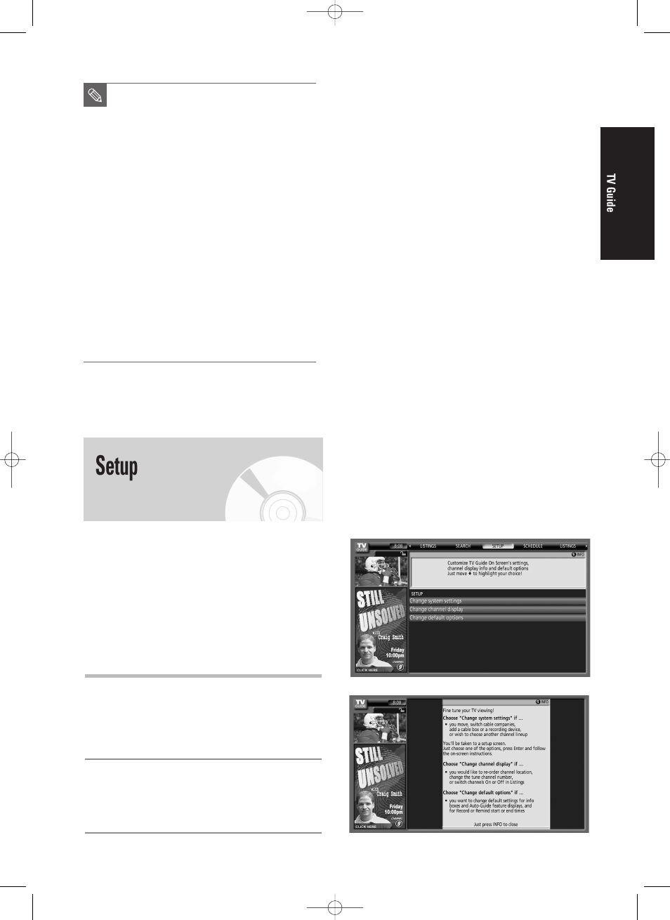 Setup | Samsung DVD-HR720-XAA User Manual | Page 147 / 168