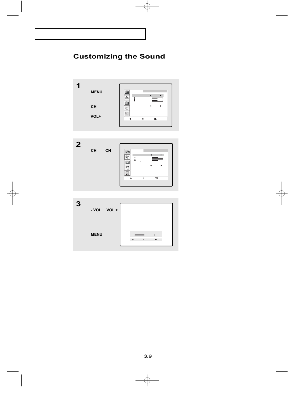 Customizing the sound, P e r at i o n | Samsung LTN1765X-XAC User Manual | Page 27 / 61