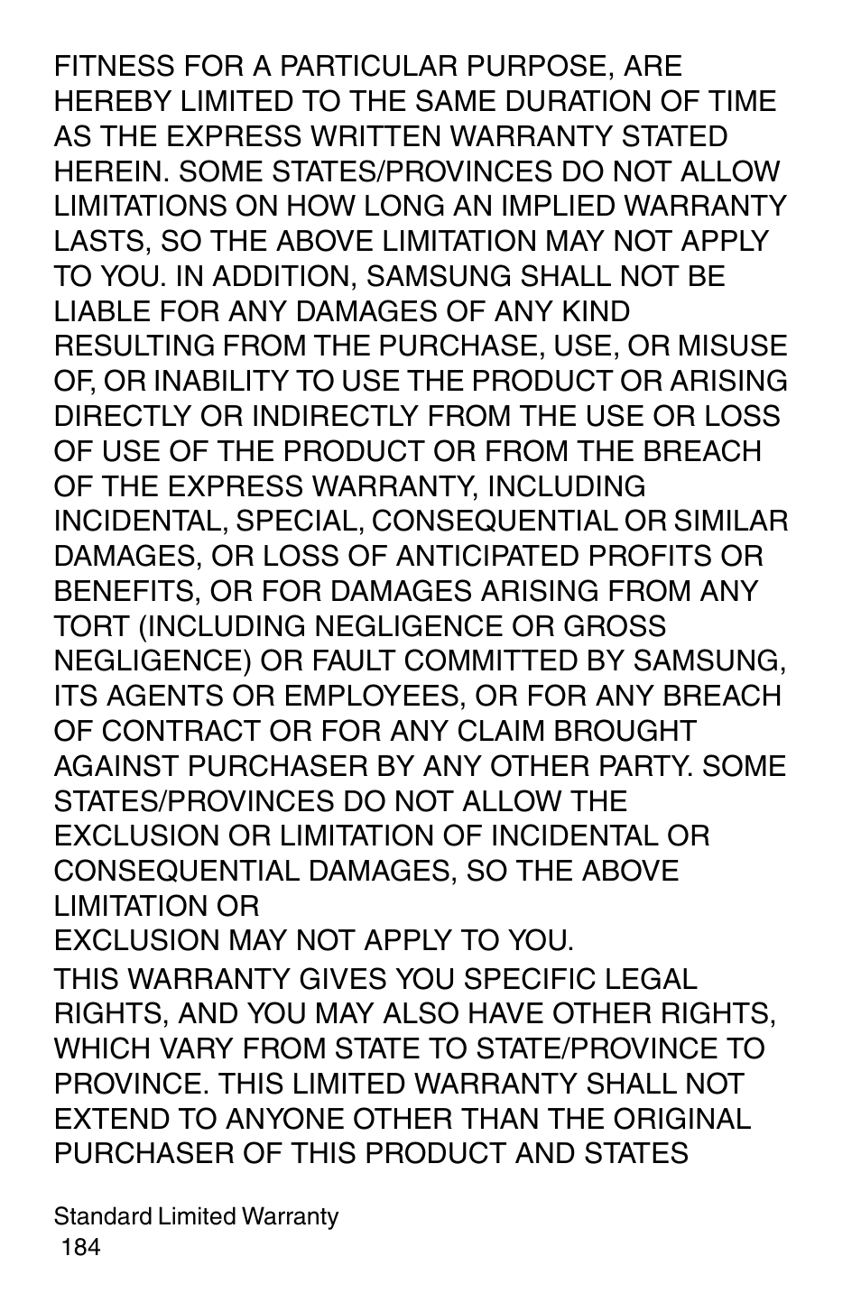 Samsung SGH-P107BSACIN User Manual | Page 187 / 195