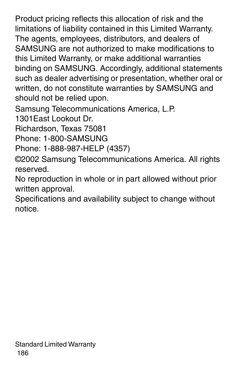 Samsung SGH-P107BSACIN User Manual | Page 189 / 195