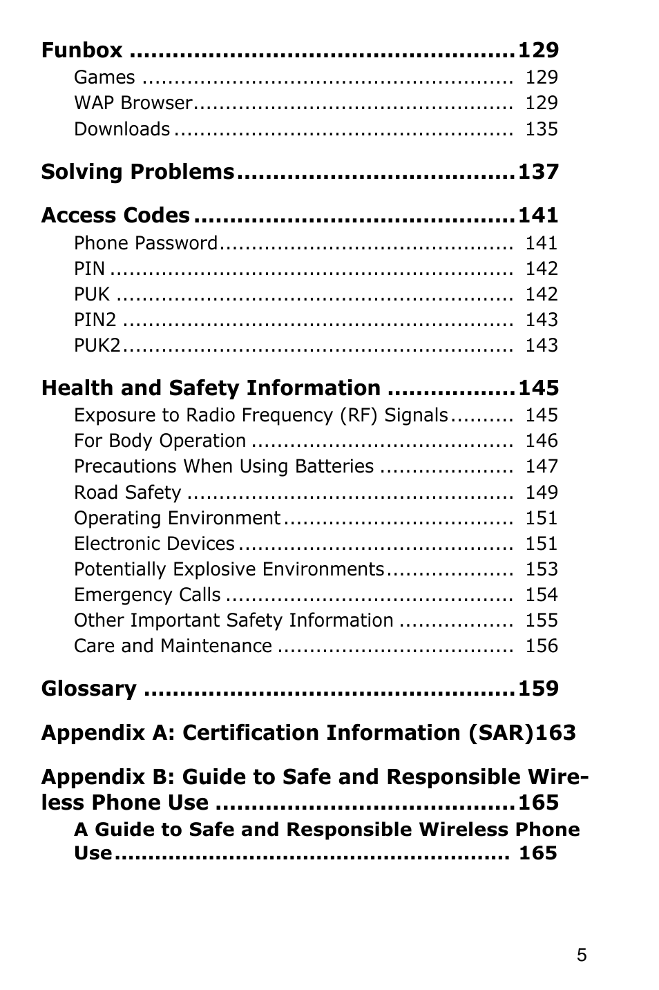 Samsung SGH-P107BSACIN User Manual | Page 8 / 195