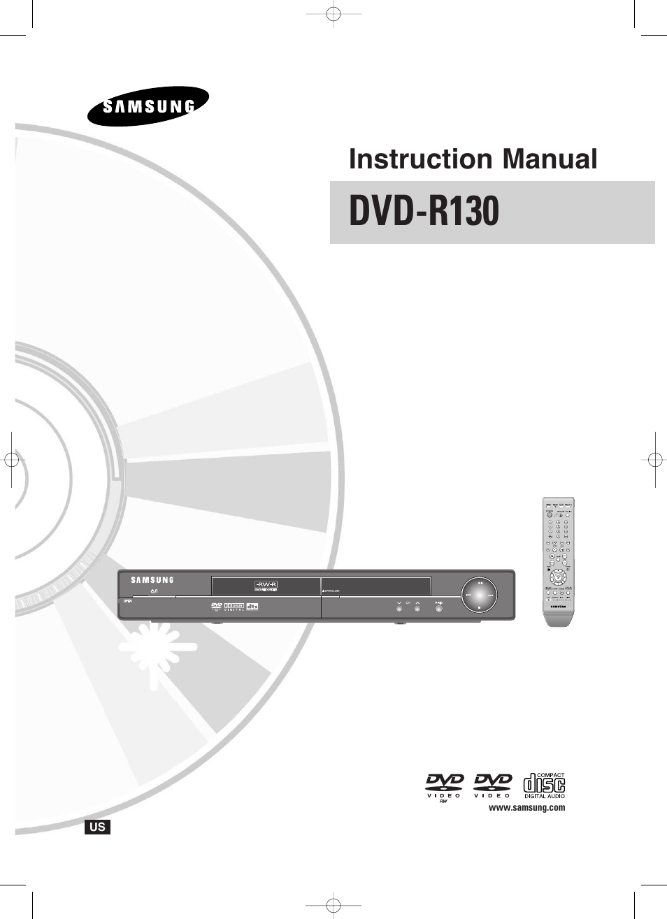 Samsung DVD-R130-XAA User Manual | 98 pages