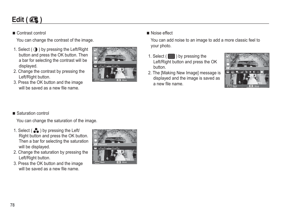 Edit ( ) | Samsung EC-TL105ZBPBUS User Manual | Page 79 / 106