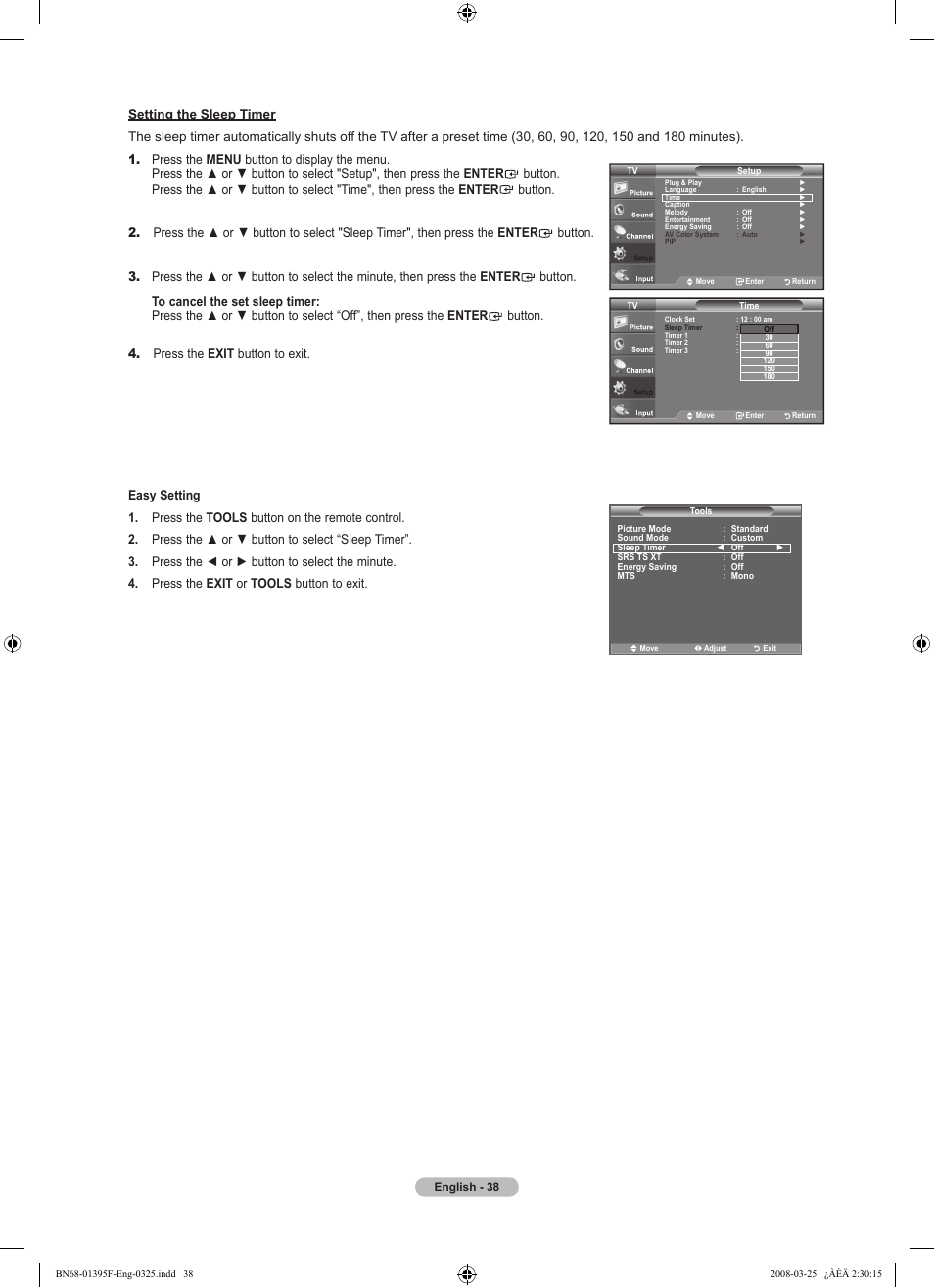 Samsung LN22A450C1XZP User Manual | Page 40 / 101