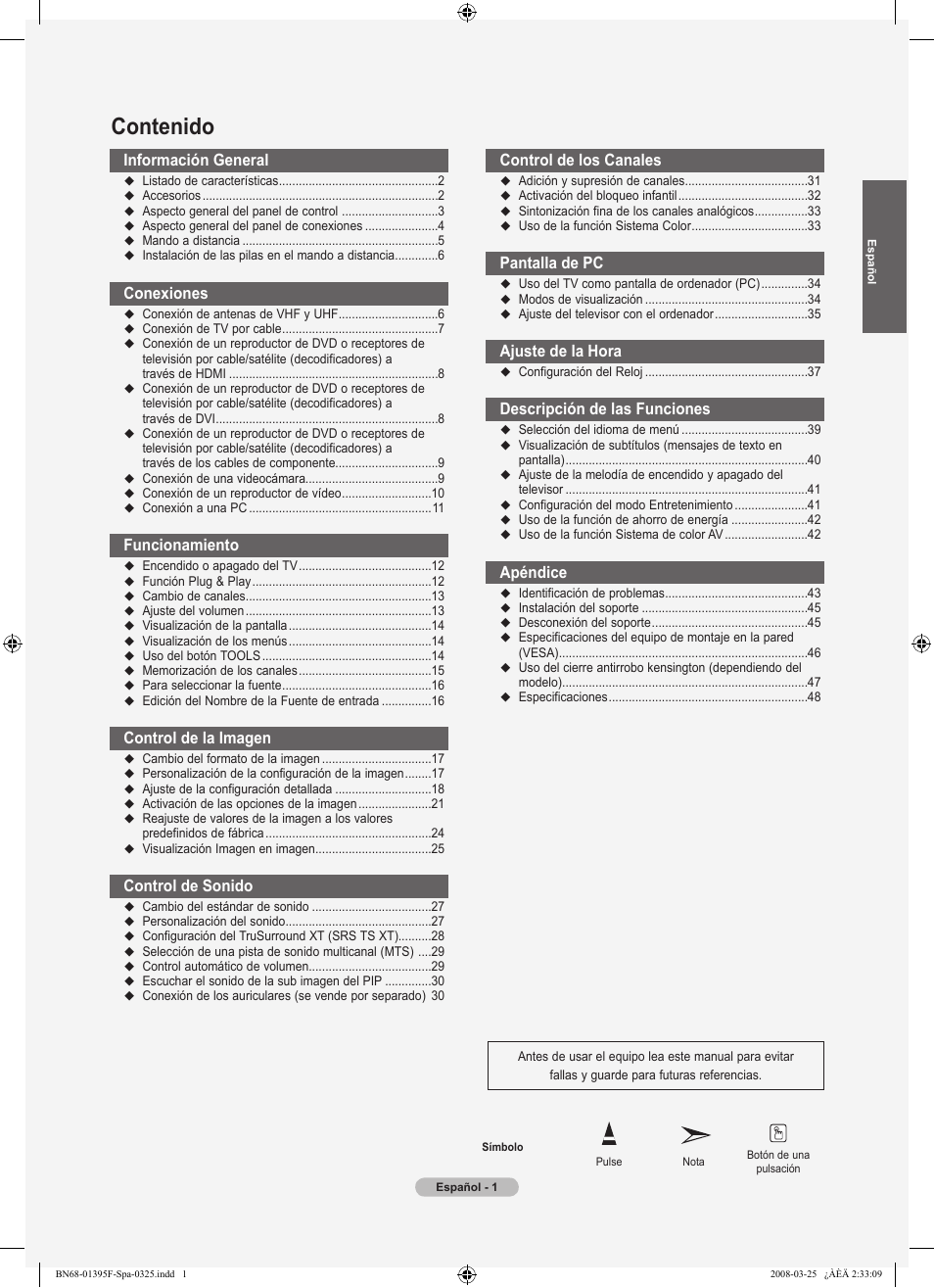 Samsung LN22A450C1XZP User Manual | Page 53 / 101