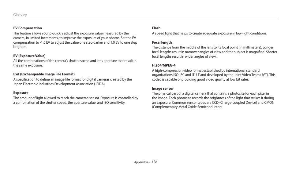 Samsung EC-WB50FZBPBUS User Manual | Page 132 / 140